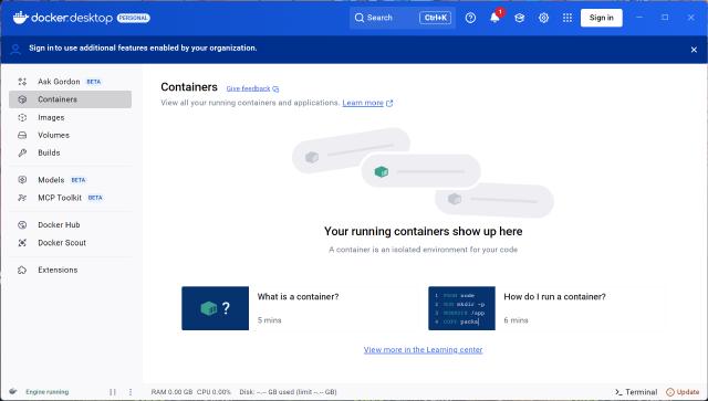 docker desktop docker desktop