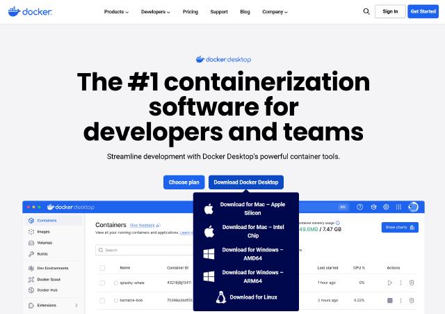docker download docker download