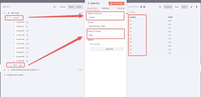 n8n node split out n8n node split out