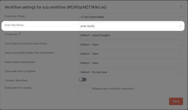 n8n workflow setting error workflow n8n workflow setting error workflow
